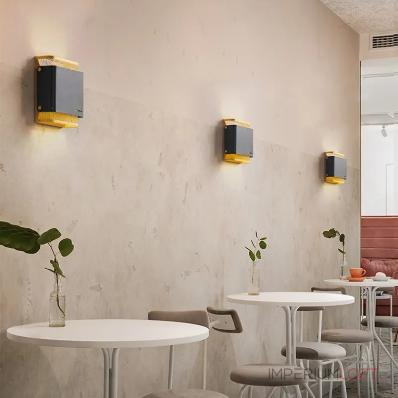 Настенное бра CASING WALL Черный от ImperiumLoft
