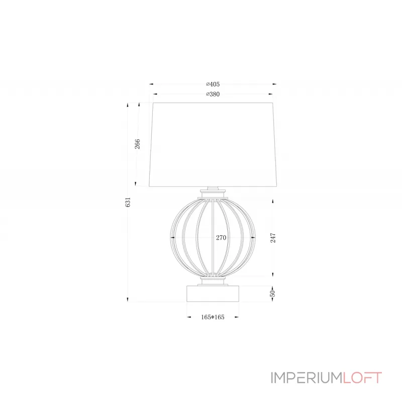 Настольная лампа золотая 22-86949 от ImperiumLoft Настольная лампа золотая 22-86949 от ImperiumLoft