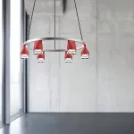 Подвесная люстра ALERT Желтый от ImperiumLoft
