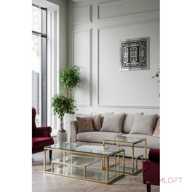 Кашпо напольное жемчужно-белое ZS-C785-27 от ImperiumLoft