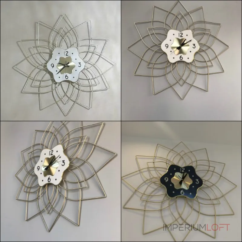 Дизайнерский настенный декор часы LaLume-KKK00308 от ImperiumLoft Дизайнерский настенный декор часы LaLume-KKK00308 от ImperiumLoft