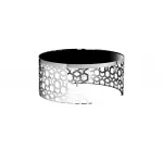 Стол журнальный круглый серебряный 13RXCT8012-SILVER от ImperiumLOFT от ImperiumLoft