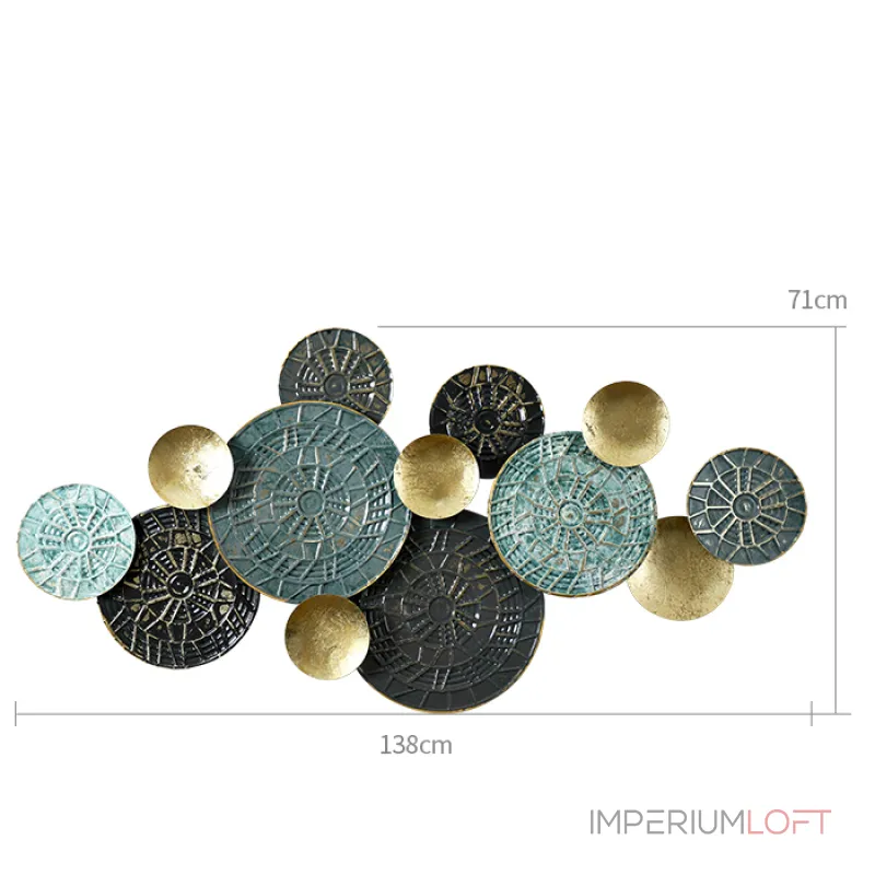 Дизайнерский настенный декор LaLume-KKK00145 от ImperiumLoft