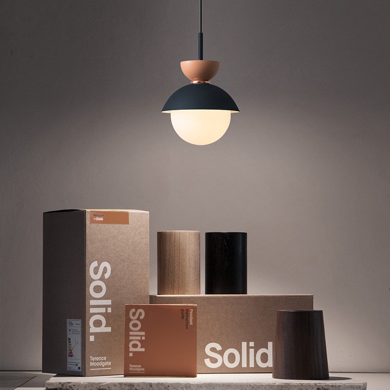 Подвесной светильник POMPON Черный - Голубой от ImperiumLoft Подвесной светильник POMPON Черный - Голубой от ImperiumLoft