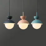 Подвесной светильник POMPON Черный - Голубой от ImperiumLoft