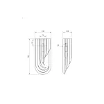 Бра стеклянное K2KR116-1 от ImperiumLOFT от ImperiumLoft
