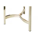 Журнальный стол круглый золотой 13RXFS5080L-GOLD от ImperiumLoft