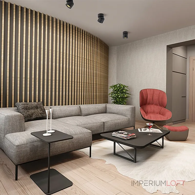 Потолочный светильник TINY A Чёрный от ImperiumLoft