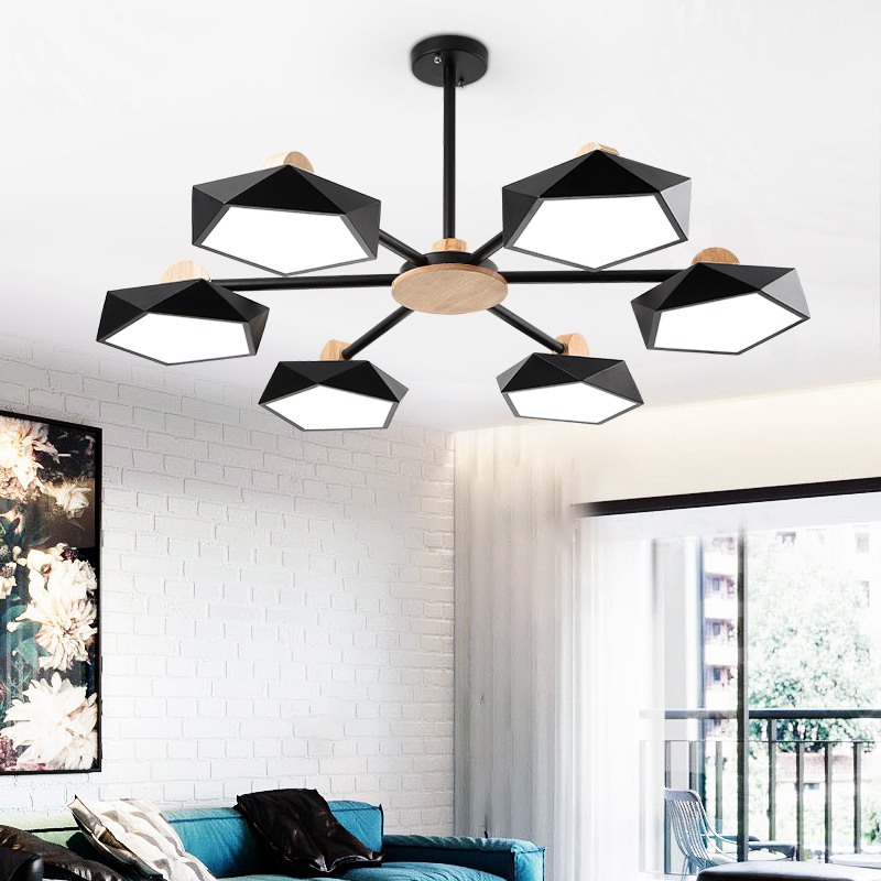 Потолочная люстра GEOMETRIC CH 6 Потолочная люстра GEOMETRIC CH 6