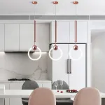 Подвесной светильник RING M D25 Розовое золото от ImperiumLoft