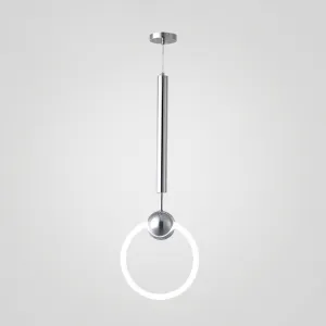 Подвесной светильник RING L D30 Серебро