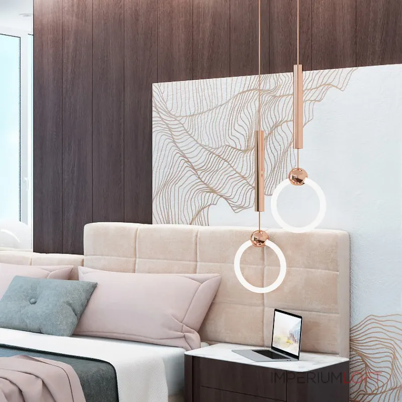 Подвесной светильник RING S D20 Золото от ImperiumLoft