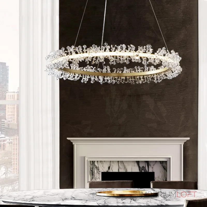 Подвесная люстра THERA D100 Gold от ImperiumLoft