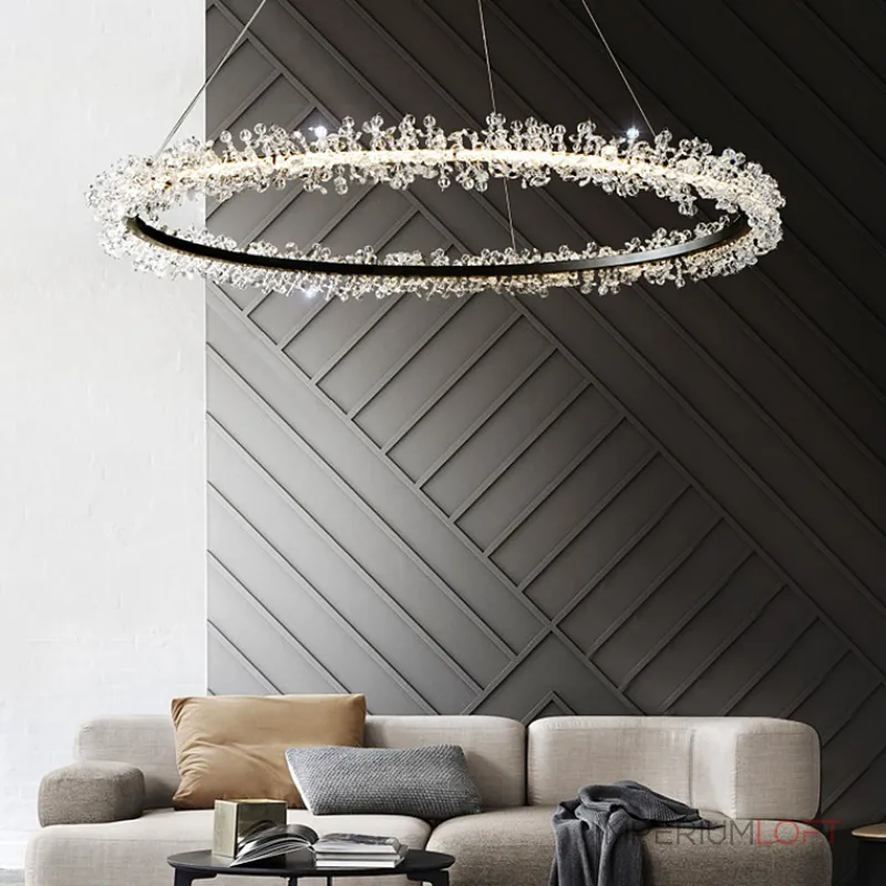 Подвесная люстра THERA D100 Gold от ImperiumLoft