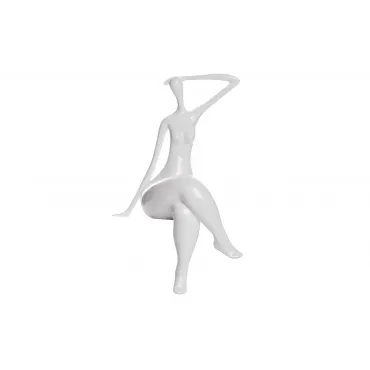 Статуэтка Женщина (белая) C8640белая