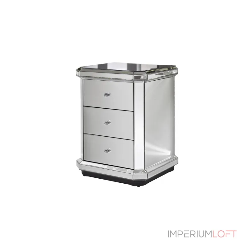 Тумбочка прикроватная зеркальная KFC882 от ImperiumLOFT от ImperiumLoft Тумбочка прикроватная зеркальная KFC882 от ImperiumLOFT от ImperiumLoft