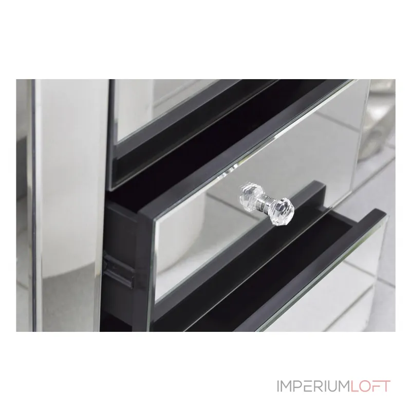 Тумбочка прикроватная зеркальная KFC882 от ImperiumLOFT от ImperiumLoft Тумбочка прикроватная зеркальная KFC882 от ImperiumLOFT от ImperiumLoft