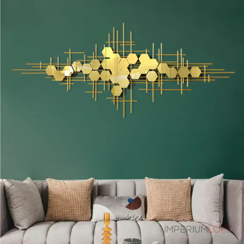 Дизайнерский настенный декор LaLume-KKK00181 от ImperiumLoft Дизайнерский настенный декор LaLume-KKK00181 от ImperiumLoft