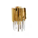 Бра с кристаллами (золото) 62GDM-81006 от ImperiumLoft