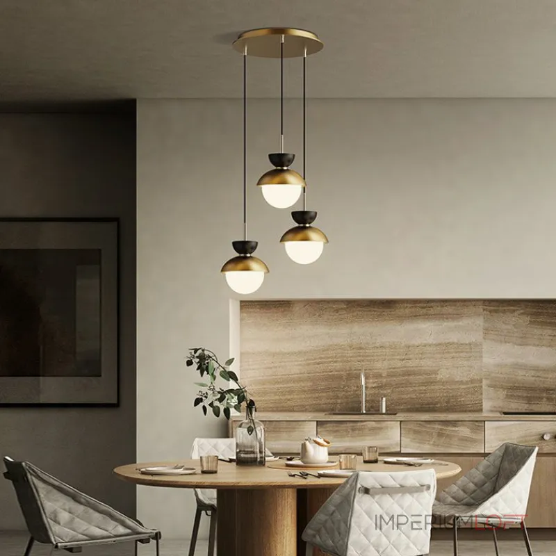 Подвесной светильник POMPON GOLD от ImperiumLoft