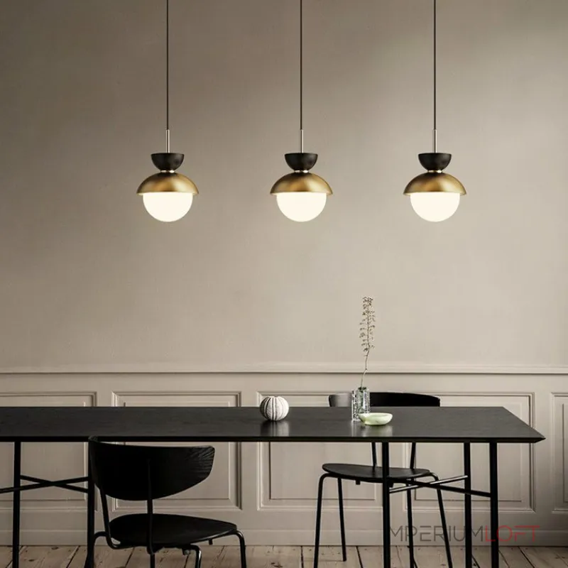 Подвесной светильник POMPON GOLD от ImperiumLoft