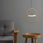 Подвесной светильник ARVET горизонтальный Черный от ImperiumLoft