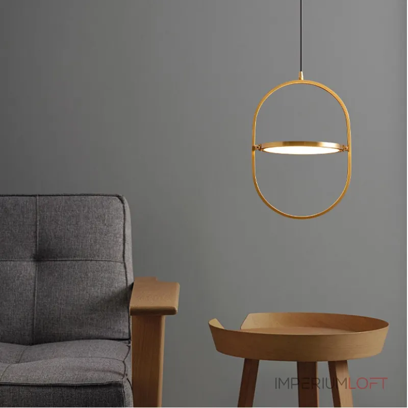 Подвесной светильник ARVET горизонтальный Черный от ImperiumLoft