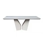 Стол обеденный Quadro белый 58DB-DT15873 от ImperiumLoft