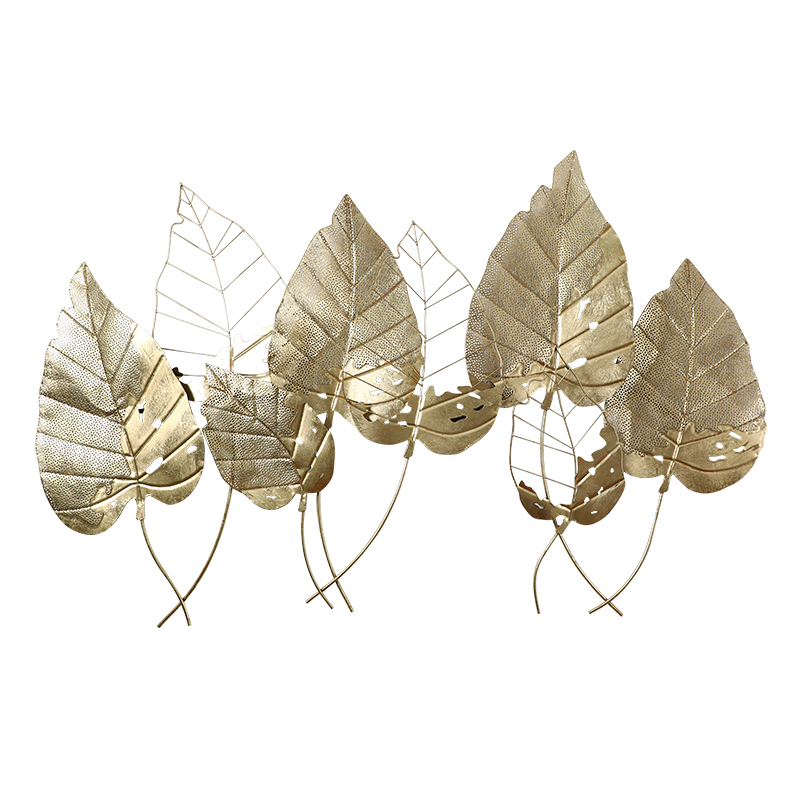 Дизайнерский настенный декор листья LaLume-KKK00158 от ImperiumLoft