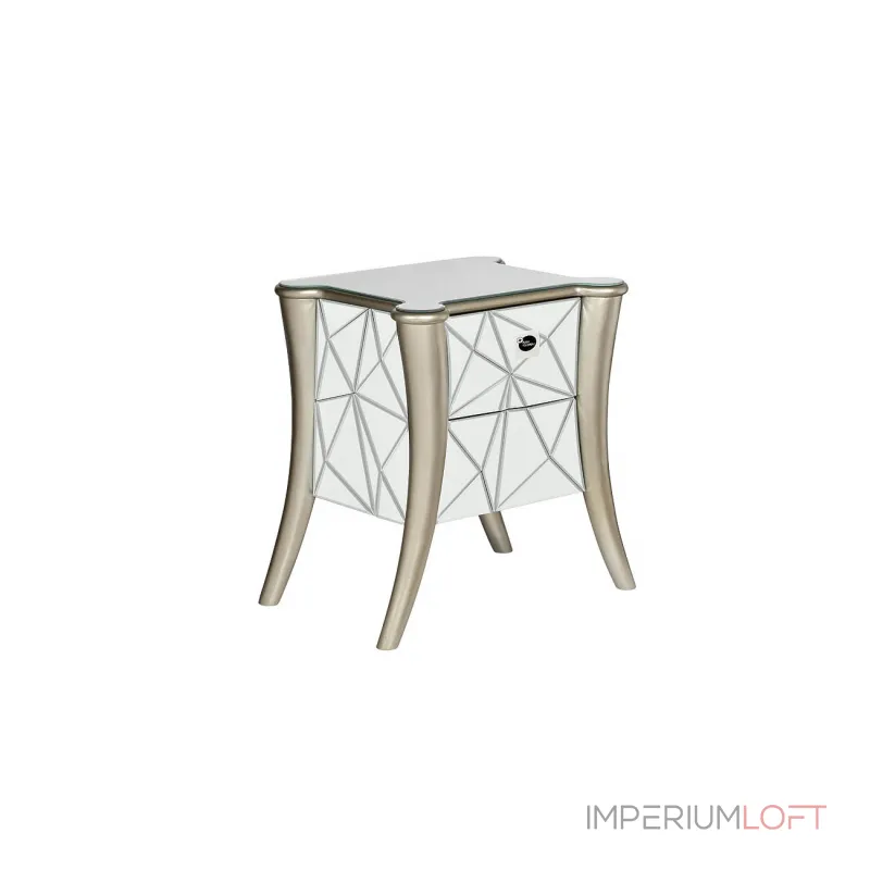 Тумбочка зеркальная с ящиками KFC662 от ImperiumLoft Тумбочка зеркальная с ящиками KFC662 от ImperiumLoft