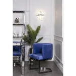 Бра со стеклянными кристаллами прямоугольно формы 62GDG-B212 от ImperiumLoft