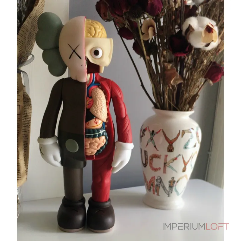 Дизайнерская скульптура кукла Kaws LaLume-SKT00197  от ImperiumLoft