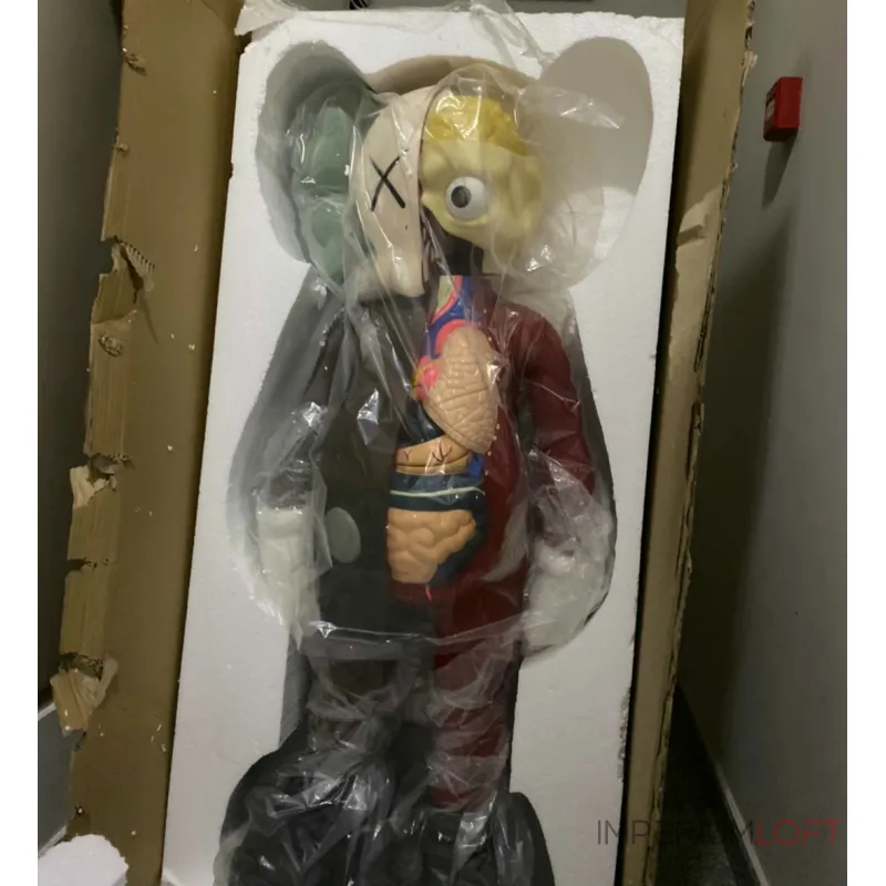 Дизайнерская скульптура кукла Kaws LaLume-SKT00197  от ImperiumLoft