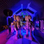 Дизайнерская скульптура кукла Kaws LaLume-SKT00197  от ImperiumLoft