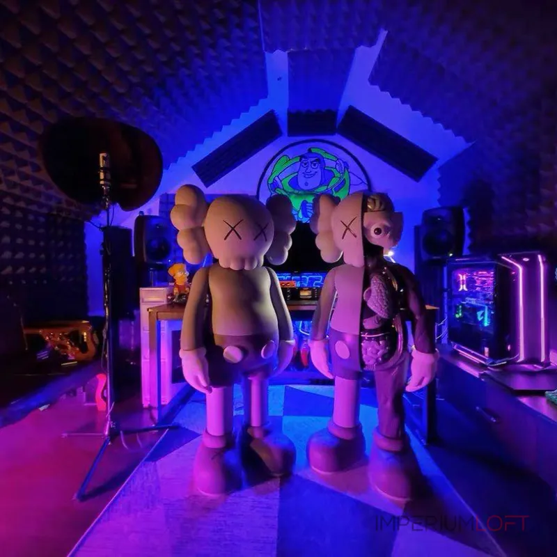 Дизайнерская скульптура кукла Kaws LaLume-SKT00197  от ImperiumLoft