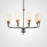 Подвесная люстра VIOLA MILK 8 от ImperiumLoft