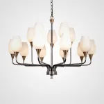 Подвесная люстра VIOLA MILK 15 от ImperiumLoft