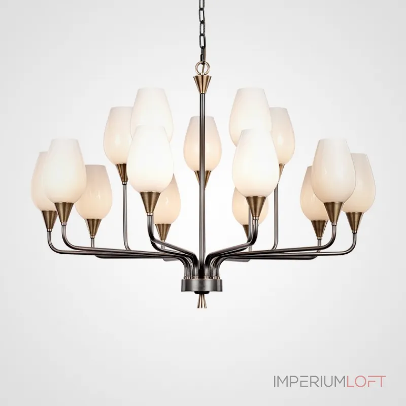 Подвесная люстра VIOLA MILK 15 от ImperiumLoft Подвесная люстра VIOLA MILK 15 от ImperiumLoft