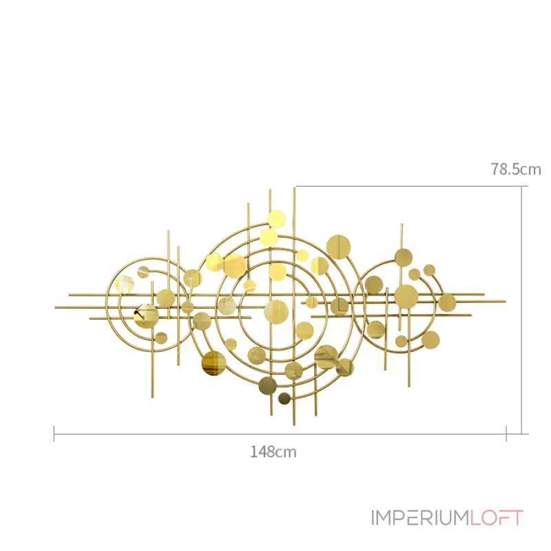 Дизайнерский настенный декор LaLume-KKK00207 от ImperiumLoft