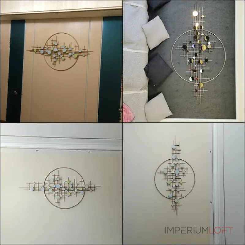 Дизайнерский настенный декор LaLume-KKK00348 от ImperiumLoft Дизайнерский настенный декор LaLume-KKK00348 от ImperiumLoft