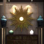 Дизайнерский настенный декор зеркало LaLume-KKK00399 от ImperiumLoft