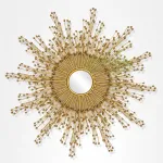 Дизайнерский настенный декор зеркало LaLume-KKK00399 от ImperiumLoft