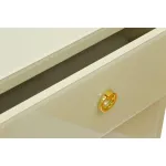 Комод со стеклянной столешницей бежевый KFG005E7 от ImperiumLoft