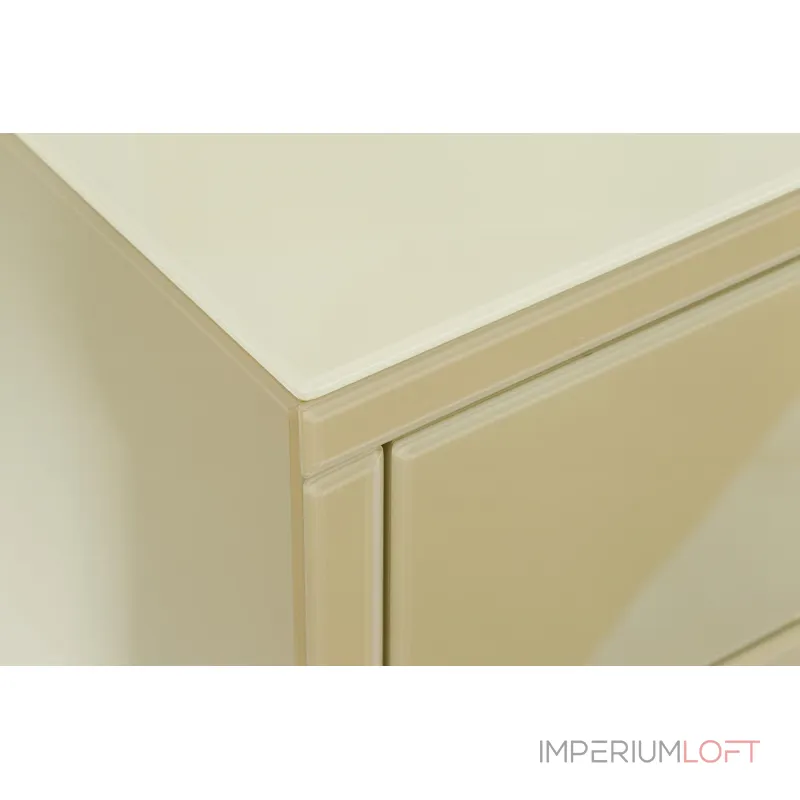 Комод со стеклянной столешницей бежевый KFG005E7 от ImperiumLoft Комод со стеклянной столешницей бежевый KFG005E7 от ImperiumLoft