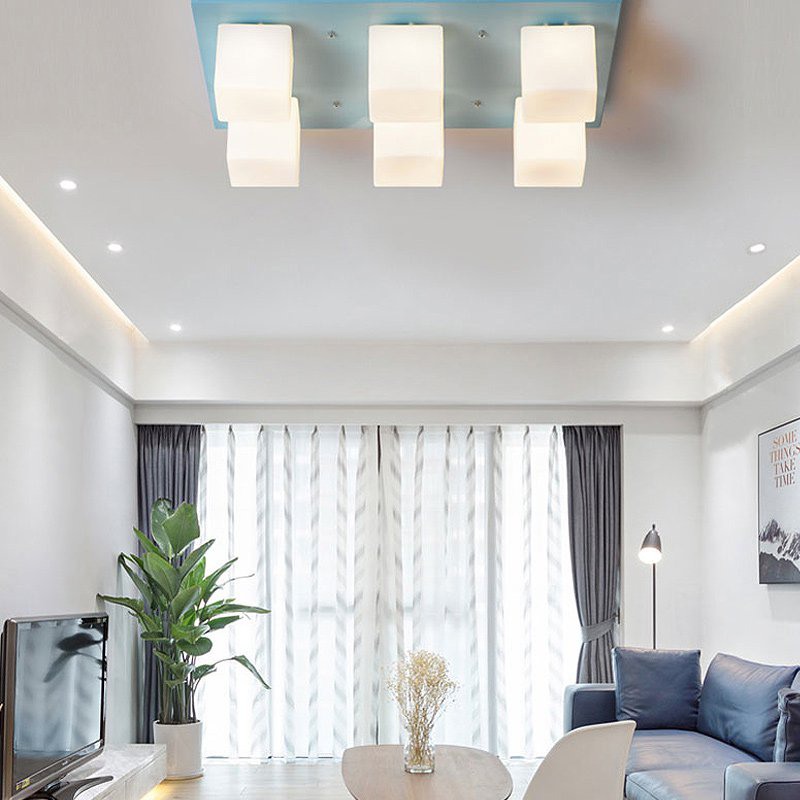 Потолочный светильник BOARD CUBE L6 Blue