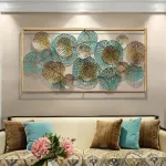 Дизайнерский настенный декор листья LaLume-KKK00152 от ImperiumLoft