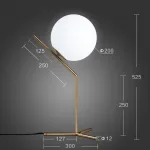 Настольная лампа STEM TAB D22,5 от ImperiumLoft