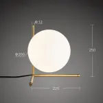 Настольная лампа STEM TAB D22,5 от ImperiumLoft