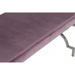 Банкетка велюровая дымчато-сиреневая 47ED-BEN006-LL от ImperiumLoft