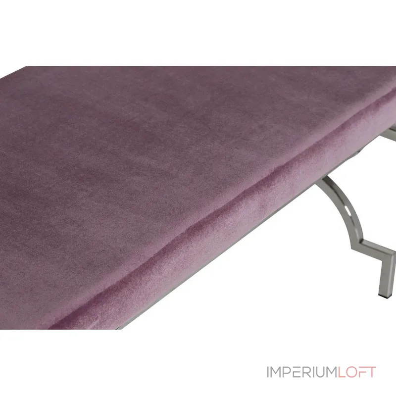Банкетка велюровая дымчато-сиреневая 47ED-BEN006-LL от ImperiumLoft Банкетка велюровая дымчато-сиреневая 47ED-BEN006-LL от ImperiumLoft